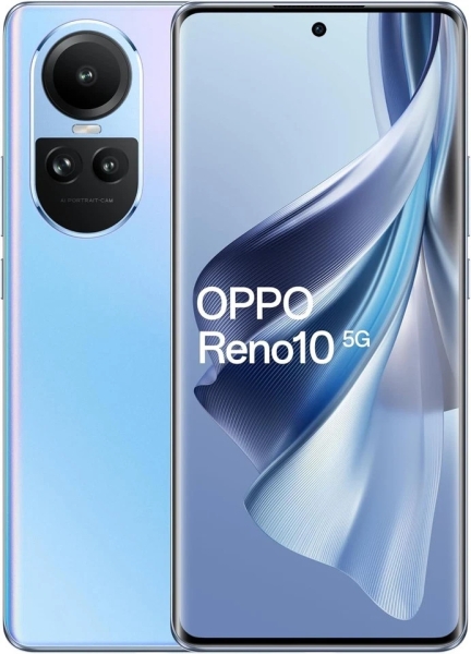 Neu Oppo Reno 10 256GB 12GB DUAL SIM EISBLAU entsperrt SIM frei Smartphone