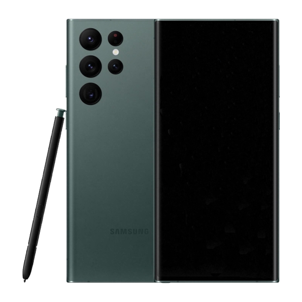 Samsung Galaxy S22 Ultra 5G Dual SIM 256 GB grün Handy Smartphone Android WOW