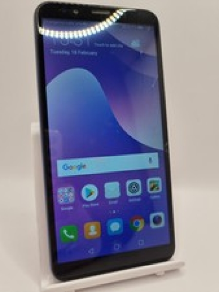 Huawei Y7 2018 blau entsperrt 16GB 2GB 5,99″ Android Smartphone gesprungen
