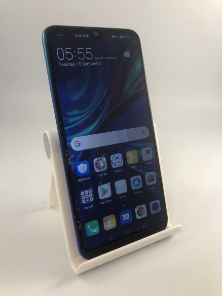 Huawei P Smart (2019) blau 64GB entsperrt Android Touchscreen Smartphone gesprungen