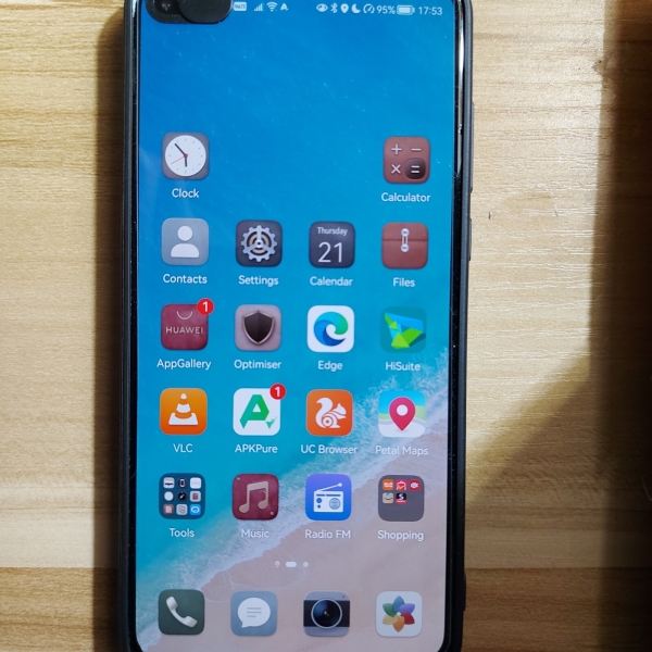 Huawei P40 5G 128GB ANA-NX9 entsperrt Android Smartphone guter Zustand