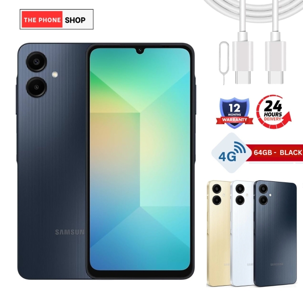 Samsung Galaxy A06 64GB Dual-SIM entsperrt 4G Smartphone UK brandneu Handy