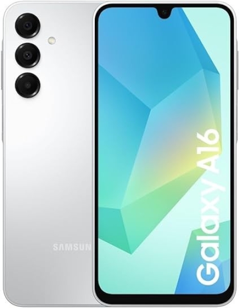Samsung Galaxy A16 4G 128GB entsperrt Android Smartphone grau