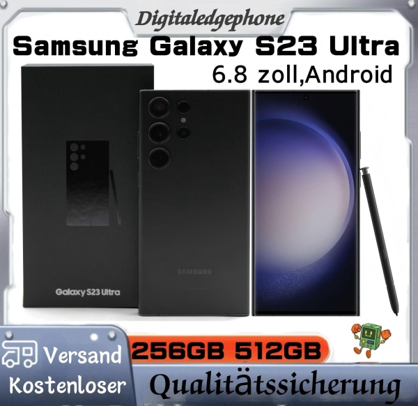 Neu Samsung Galaxy S23 Ultra (5G) 256GB 512GB Handys Smartphone – Ohne Vertrag