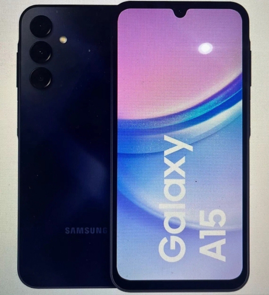 Samsung Galaxy A15 128GB Dual Sim LTE 4G entsperrt Smartphone blau schwarz