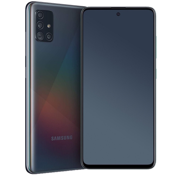 Samsung Galaxy A51 Dual SIM 128 GB schwarz Smartphone Handy Mobile Android WOW
