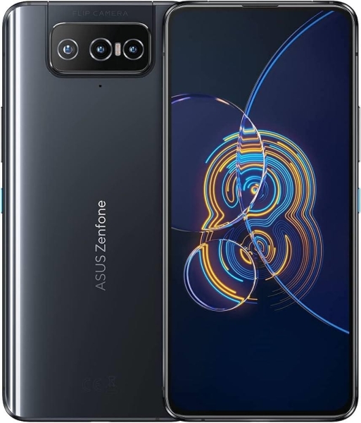 Asus Zenfone 8 Flip 256GB entsperrt SIM 5G schwarz Handy Smartphone RISSIG
