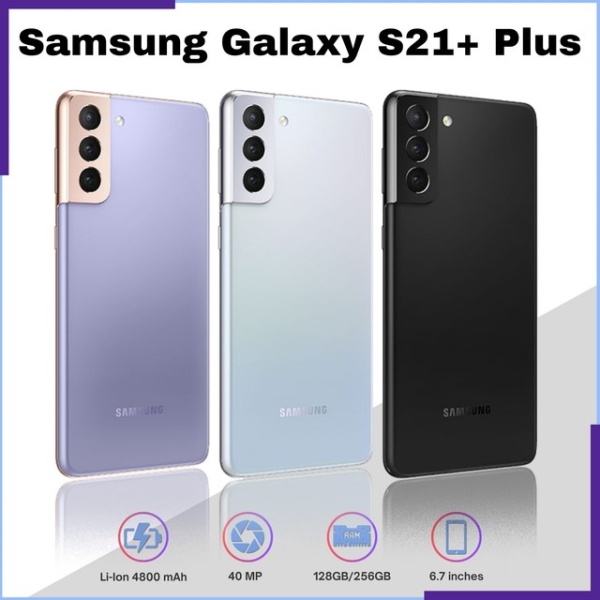 Neu Samsung Galaxy S21+ Plus 5G G996U 128GB/256GB Ohne Vertrag Handy Smartphone