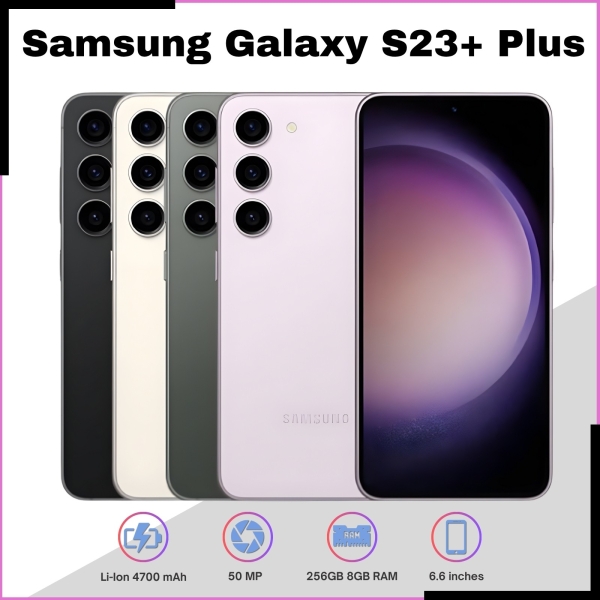 Neu Samsung Galaxy S23+ Plus 5G SM-S916U 8GB+256GB Ohne Vertrag Smartphone Handy