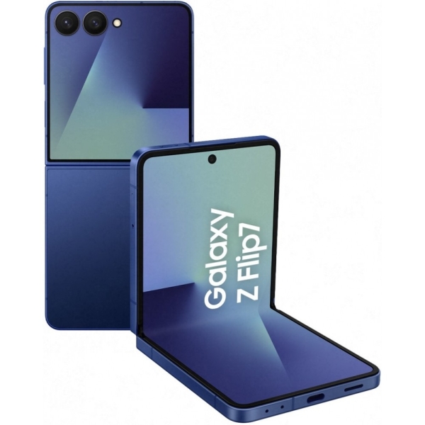 Samsung Galaxy Z Flip7 F766 5G Smartphone 256GB 12GB RAM blue shadow Dual-Kamera