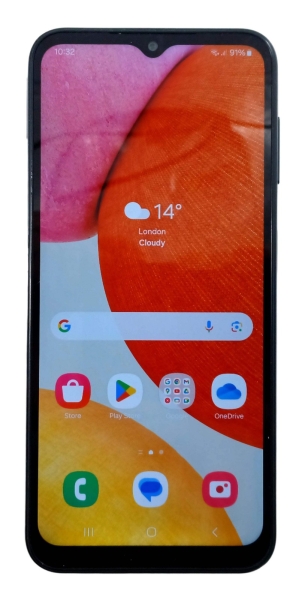 Samsung Galaxy A14 Smartphone, 64GB, Netzwerk entsperrt, schwarz, SM-A145R