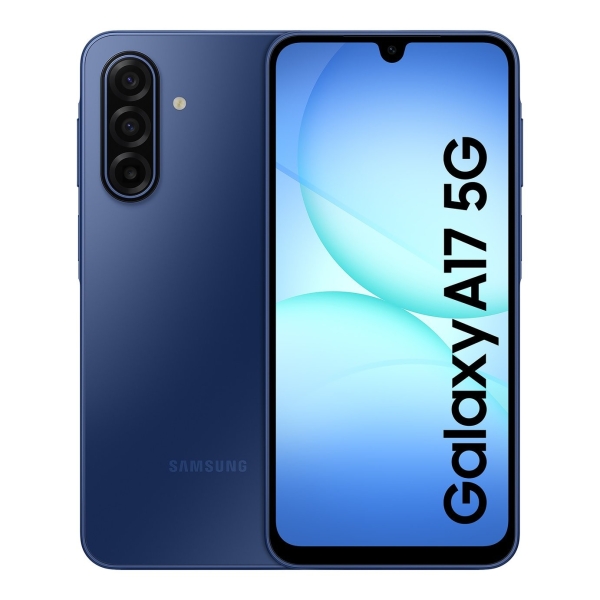 Samsung Galaxy A17 5G Smartphone 128GB AI Handy SIM frei blau SM-A176BZBAEUB