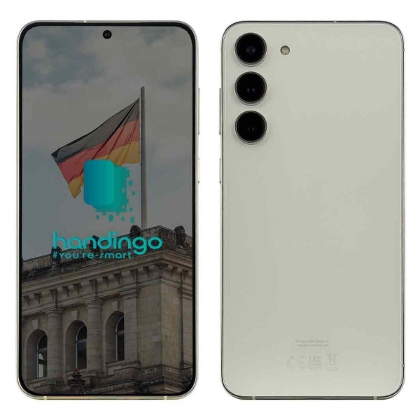 Samsung Galaxy S23+ Plus 5G 256 GB Cream – Dual Sim Smartphone *Gut* DE Händler