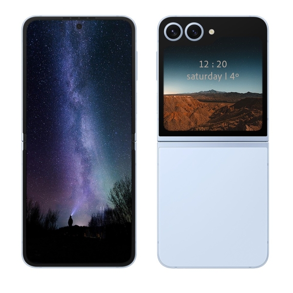 Samsung Galaxy Z Flip6 5G 256 GB Blue Dual Sim Smartphone *Sehr gut* DE Händler