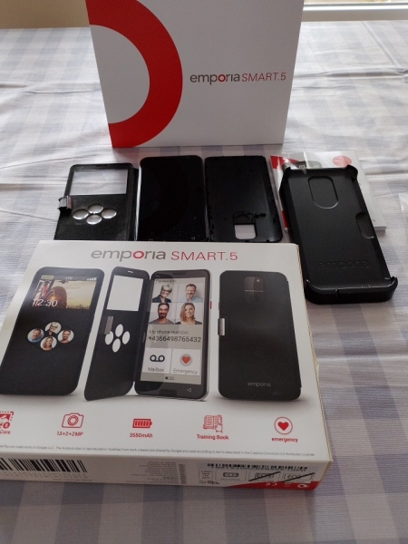 Smartphone emporia Schwarz (Ohne Simlock)