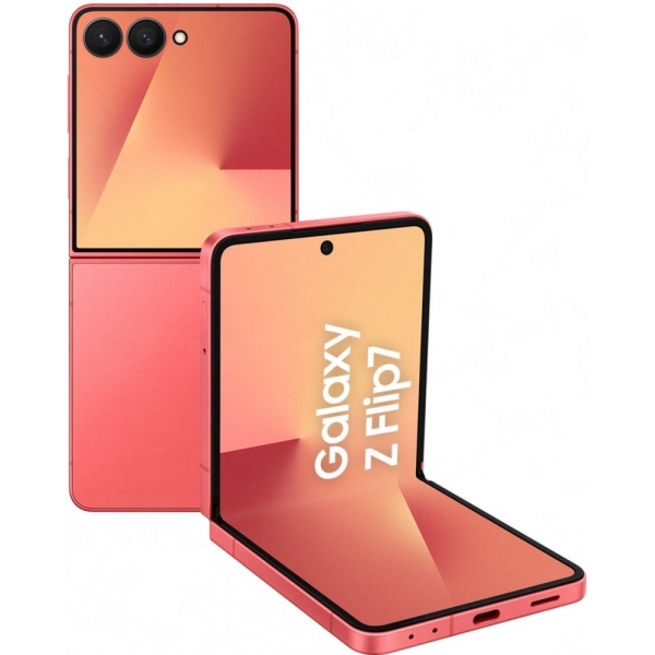 Samsung Galaxy Z Flip7 F766 5G Smartphone 256GB 12GB RAM coralred Dual-Kamera