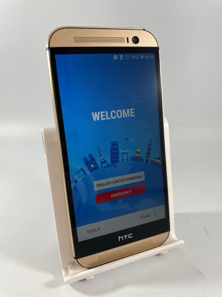 HTC One M8 Gold O2 Netzwerk 16GB 5,0″ Android Touchscreen Smartphone