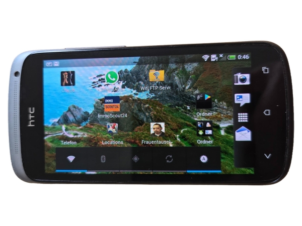 HTC One S Smartphone Handy Schwarz