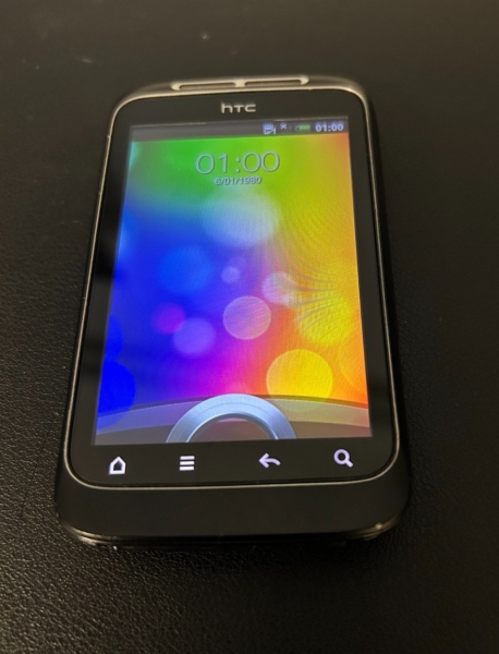 HTC  Wildfire S  PG76100 – Schwarz (Ohne Simlock) Smartphone