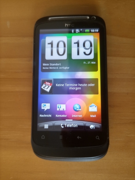 HTC  Desire S (Ohne Simlock) Smartphone