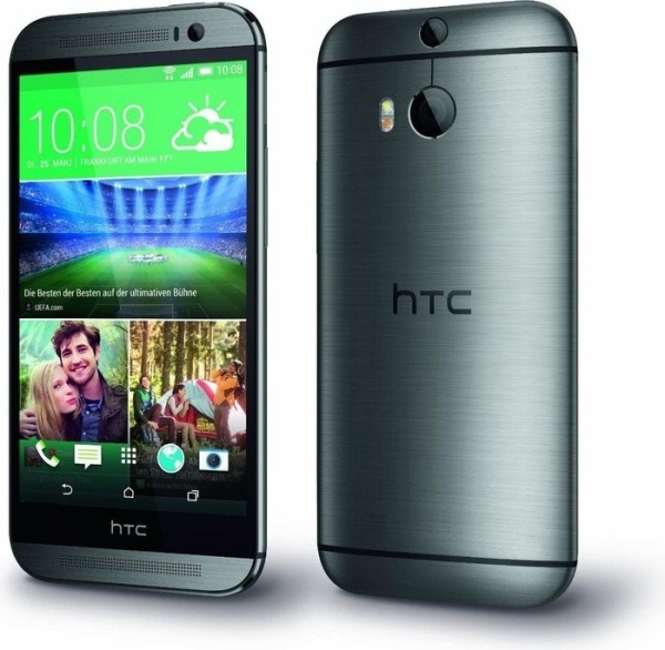 HTC One M8 Smartphone 5 Zoll 16 GB metallgrau „gebraucht“