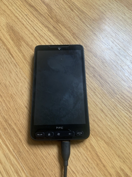 HTC Touch 2 mini Smartphone silber/braun, entsperrt.