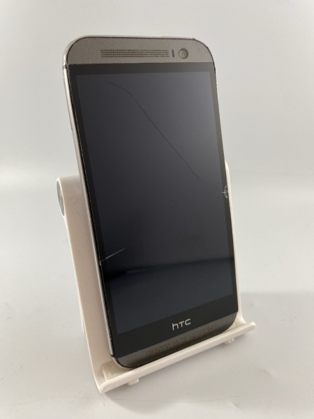 HTC One M8 grau 32GB 5,0″ Android Touchscreen Smartphone gesprungen defekt #B