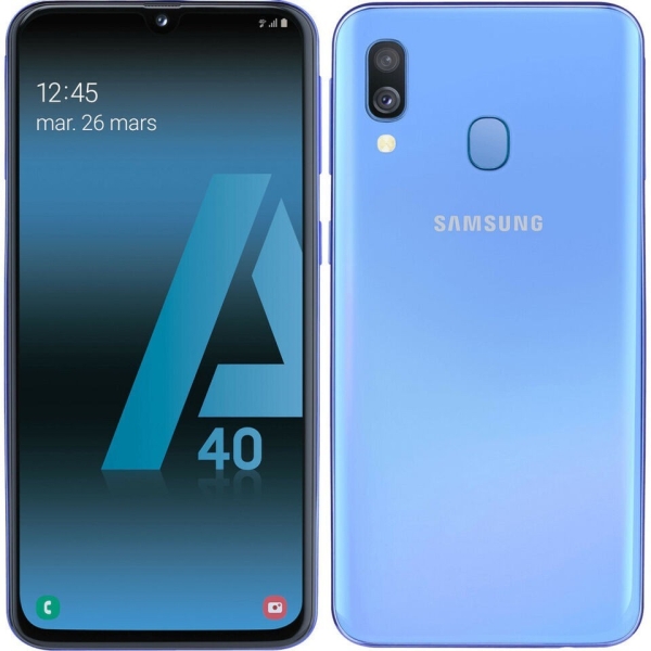 Samsung Galaxy A40 Android Handy 64GB Simfree Dual Sim Mobilteil A+