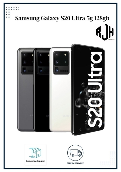 Samsung Galaxy S20 Ultra 5G 128GB entsperrt Android Smartphone makellos A+++