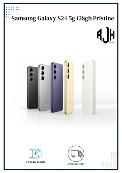 Neues Samsung Galaxy S24 5G 128GB entsperrt AI Smartphone – alle Farben – makellos