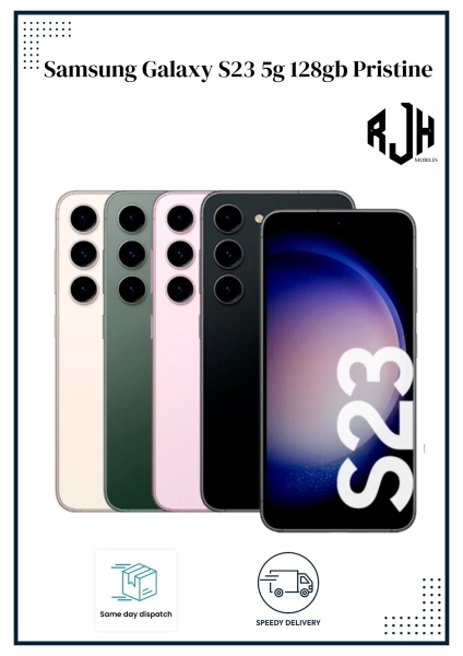 Neues Samsung Galaxy S23 5G 128GB – entsperrtes Android Smartphone – makellos A++