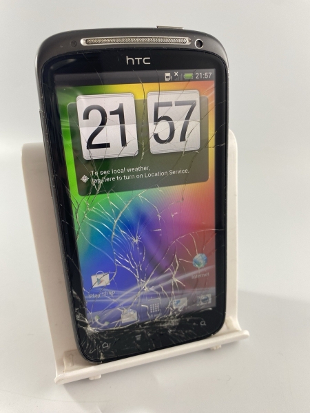 HTC Sensation schwarz O2 Netzwerk 1GB 4,3″ 8MP Android Smartphone gesprungen
