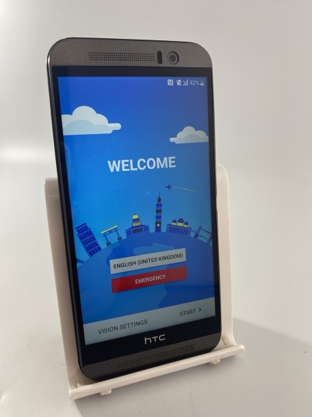 HTC One M9 grau O2 Netzwerk Single Sim 32GB 5,0″ Android Touchscreen Smartphone