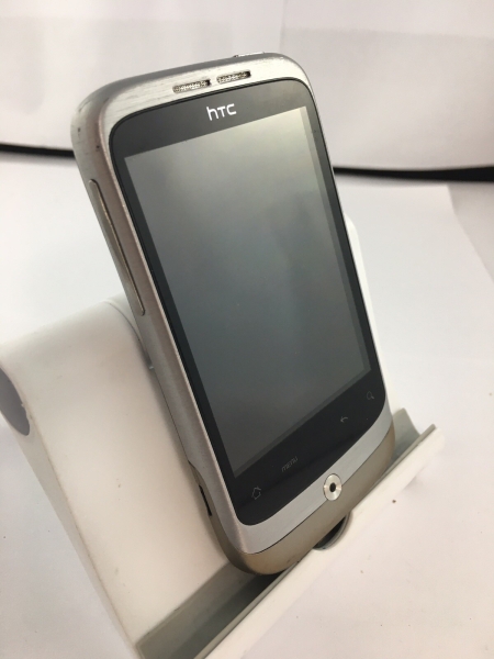 Unvollständig HTC Wildfire Silver 1GB entsperrt Smartphone 384 MB RAM 3,2″ Display
