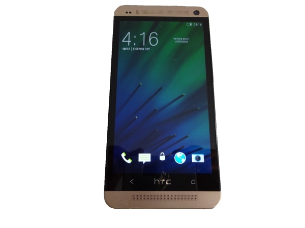 HTC  One M7 – 32GB – gold (Ohne Simlock) Smartphone – Legendäres Design