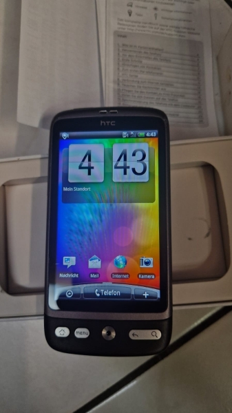 HTC Desire Smartphone Android Graphit 2.2 Froyo Handy PB99200 Simlock frei OVP