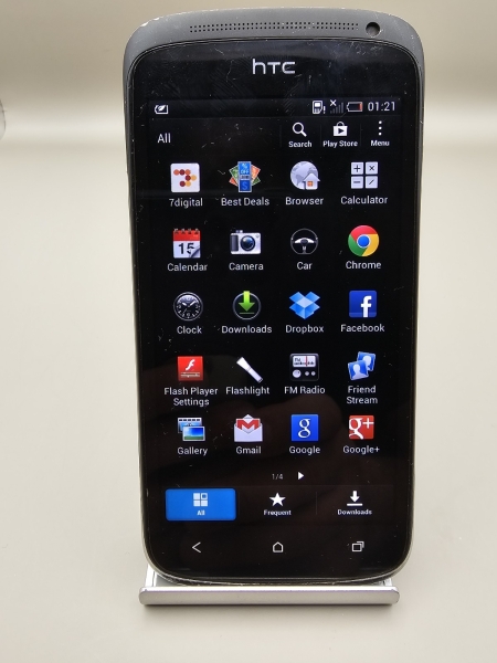 HTC One S schwarz orange Netzwerk 16GB 4,3″ 8MP Android Touchscreen Smartphone