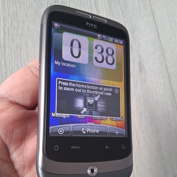 HTC Wildfire A3333 – Bronze – Originalverpackt mit Zubehör – Vintage Retro Classic 3G