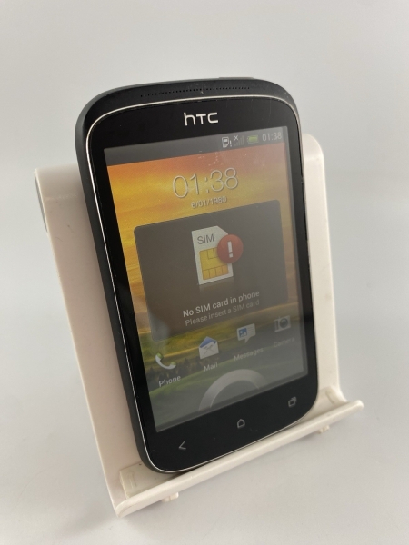 HTC Desire C schwarz entsperrt Single SIM 4GB 3,5 Zoll 3G Android Smartphone #C09