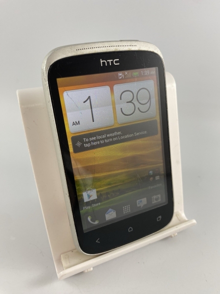 HTC Desire C weiß EE Netzwerk Single SIM 4GB 3,5 Zoll 3G Android Smartphone gesprungen