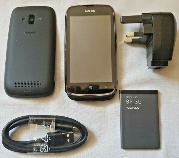 Nokia Lumia 610 Smartphone (entsperrt) – 8GB – schwarz