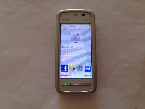 Nokia 5230 Smartphone Handy (entsperrt) – Silber