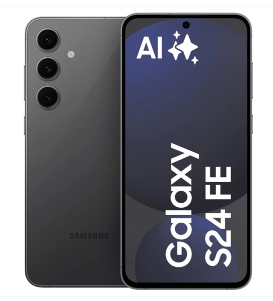 Samsung Galaxy S24 FE 5G SM-S721B/DS 128GB Graphite Android Smartphone Sehr Gut
