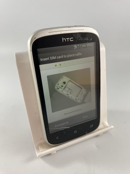 HTC Desire C weiß unbekanntes Netzwerk 4GB 3,5″ 3G Android Smartphone gesprungen