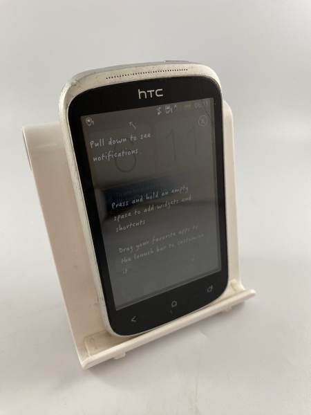 HTC Desire C weiß O2 Netzwerk 4GB 3,5″ 5MP Android Smartphone gesprungen Fehler #C14