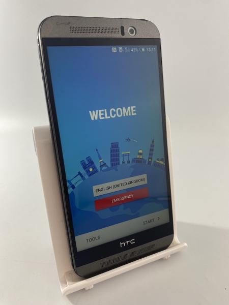 HTC One M9 grau O2 Netzwerk Single Sim 32GB 5,0″ Android Smartphone Defekt #C11
