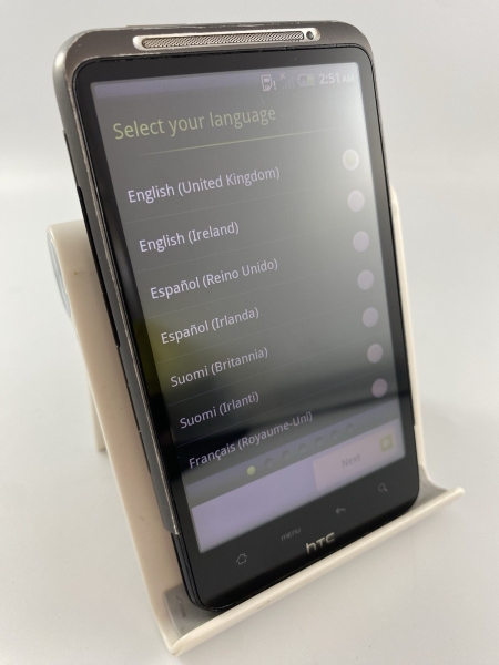 HTC Desire HD A9191 braun 3 Netzwerk 1,5GB 4,3″ 8MP Android Smartphone Defekt #C14