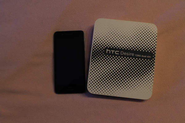 HTC  Desire 728G Dual Sim – 8GB – Schwarz (Ohne Simlock) Smartphone in OVP