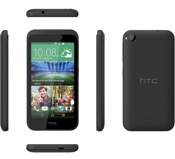 HTC Desire 320 schwarz 8GB entsperrt Android Touchscreen Smartphone