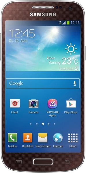 Samsung I9195 Galaxy S4 mini Smartphone 8 GB (brown) „gebraucht“